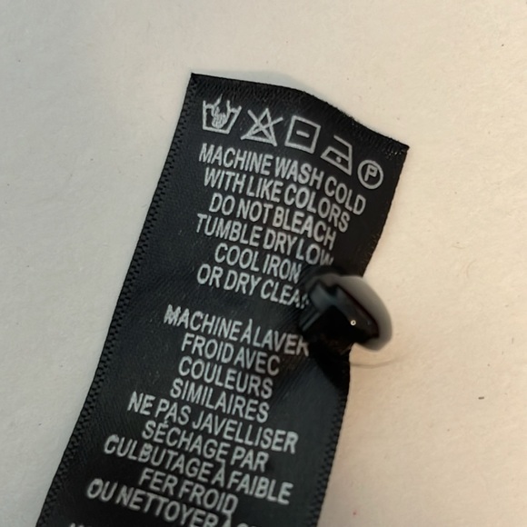 Adrianna Papell black long sleeve top size medium - Picture 10 of 10